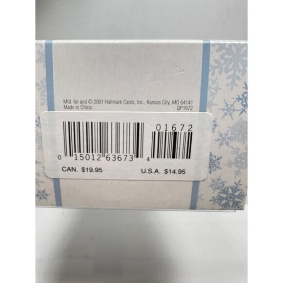 Hallmark Ornament Faerie Brilliana Frostlight Collection Fiber Optic Glow 2001 - Picture 7 of 7